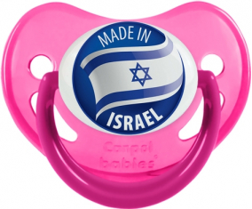 Hecho en ISRAEL Rosa fosforescente