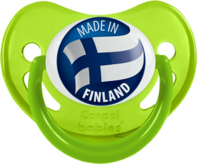 Hecho en FINLANDIA Verde fosforescente