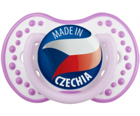 Fabricado en CZECHIA Classic White-Mauve