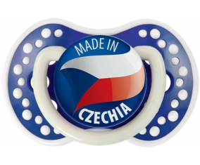 Fabricado en CHECOIA Fosforescente Azul Marino