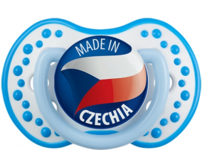 Fabricado en CHECOIA Fosforescente blanco-azul