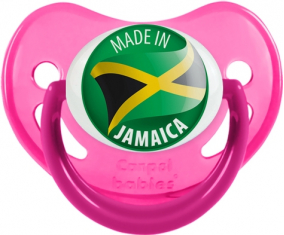 Hecho en JAMAICA Rosa fosforescente