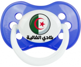 Bandera Argelia: Blédi al ghalia en árabe: Chupete anatómica personnalisée