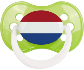 Bandera de San Eustaquio Clásico Piruleta Anatómica Verde