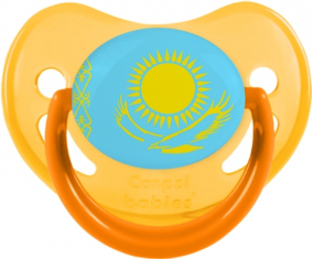 Bandera del Dragón de Kazajistán Fosforescente Amarillo