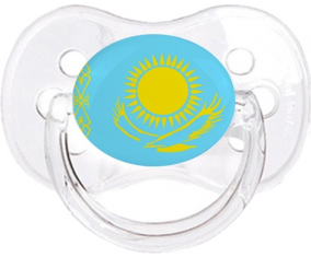 Bandera Kazajistán Clásico Transparente Cereza Lollipop