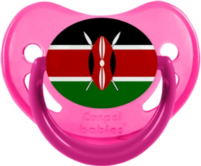 Bandera de Kenia Piruleta Fisiológica Fosforescente rosa