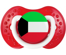 Bandera de suceto de Kuwait lovi dynamic clásico rojo blanco