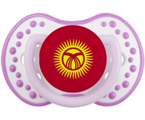 Bandera kirguisa Tetine lovi dynamic Clásico White-Mauve