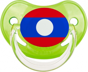 Bandera Laos Clásico Verde Fosiología Lollipop