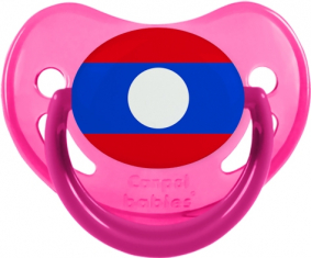 Rosa fosforecente de bandera del dragón de Laos