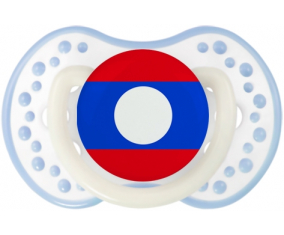 Bandera Laos Lollipop lovi dynamic clásico blanco-cian