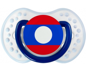 Bandera Laos Lollipop lovi dynamic clásico azul marino-blanco