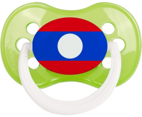 Bandera Laos Anatómica Anatómica Clásico Verde