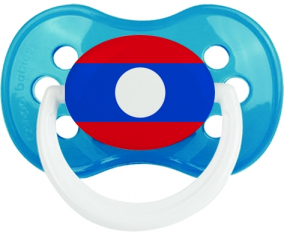 Bandera Laos Anatómica Cyan Classic