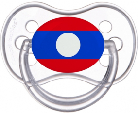 Laos Bandera Anatómica Clásico Transparente Tetin