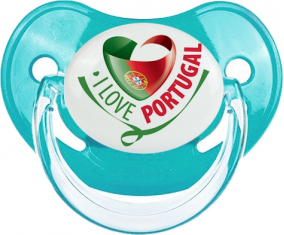 I Love Portugal design 2 Classic Blue Physiological Lollipop