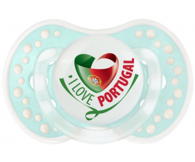 I Love Portugal design 2 Lollipop lovi dynamic clásico retro-turquesa-laguna