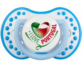 I Love Portugal diseño 2 lovi dynamic piruleta fosforescente blanco-azul