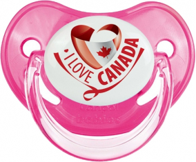 Me encanta Canadá Diseño 2 Calcetín Fisiológico Clásico