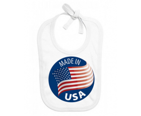 Made in USA : Babero para bebé