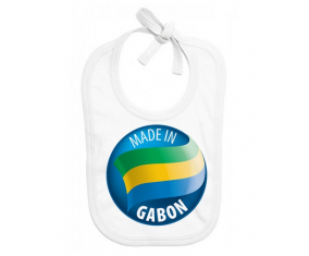 Made in GABON : Babero para bebé