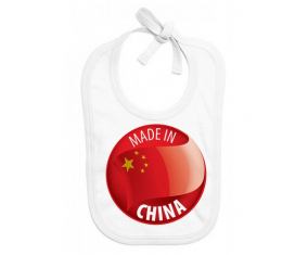 Made in CHINA : Babero para bebé