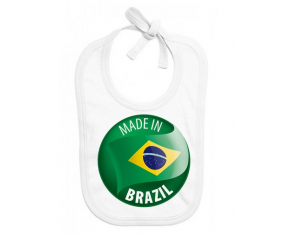 Made in BRAZIL : Babero para bebé