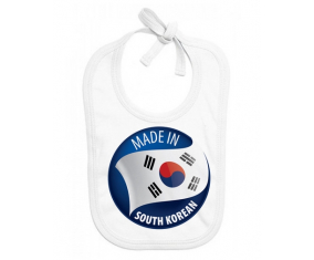 Made in SOUTH KOREAN : Babero para bebé