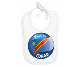 Made in CONGO : Babero para bebé