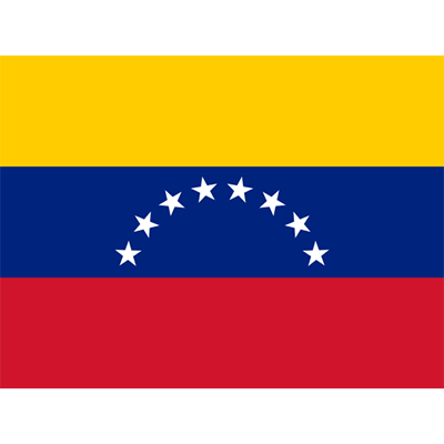 Bandera Oficial de Venezuela, ideal para personalizar artículos para bebé en chupete-bebe.com.