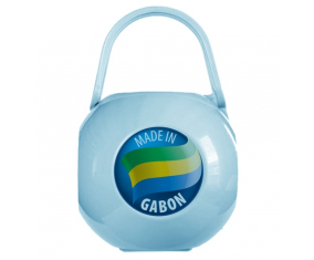 Azul hecho en caja de pezón GABON