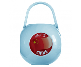 Azul hecho en china caja de pezón