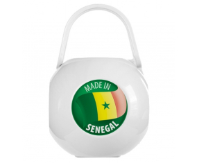 Caja de piruletas white made in SENEGAL