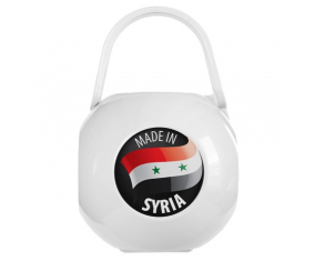 Blanco hecho en siria caja de pezón