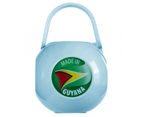 Azul hecho en guyana lollipop caja