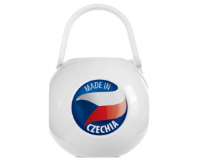 Blanco hecho en la caja del pezón CZECHIA