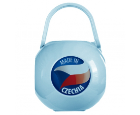 Azul hecho en la caja del pezón DE LA CZECHIA