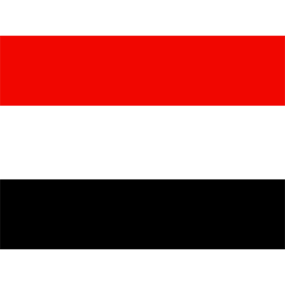 Bandera Oficial de Yemen, ideal para personalizar chupetes, bodis y más en chupete-bebe.com. Un toque único para tu bebé.
