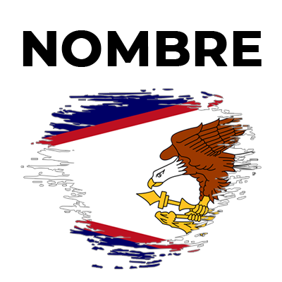 Bandera de cepillo de Samoa Americana para bebé, ideal para mostrar estilo en cada momento. Compra en chupete-bebe.com.