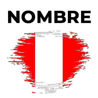 Cepillo Perú bandera efecto, ideal para el cuidado del bebé. Disponible en chupete-bebe.com.