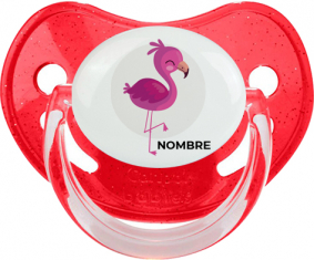 Chupete Flamingo Pink - Nombre de punta fisiológica