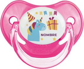 Chupete Unicorn Birthday - Nombre del Chupete fisiológico