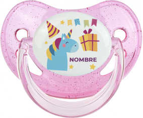 Chupete Unicorn Birthday - Nombre del Chupete fisiológico