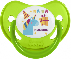 Chupete Unicorn Birthday - Nombre del Chupete fisiológico