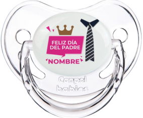 Feliz Día del Padre estilo 2 chica - nombre: Chupete Fisiológico
