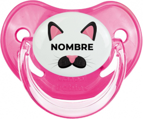 Gato rosa con nombre: Chupete fisiológica