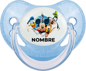 Disney Mickey Donald más bien y bingo diseño 1 con nombre: Chupete Fisiológico