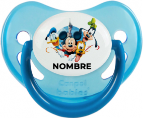 Disney Mickey Donald más bien y bingo diseño 1 con nombre: Chupete Fisiológico