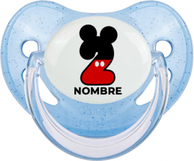 Disney Mickey Número 2 con nombre: Chupete Fisiológico